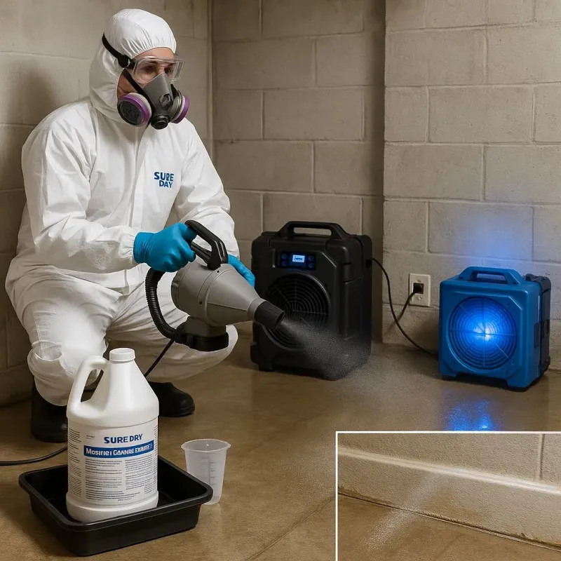 Sanitization and Odor Removal process in Duchesne, UT