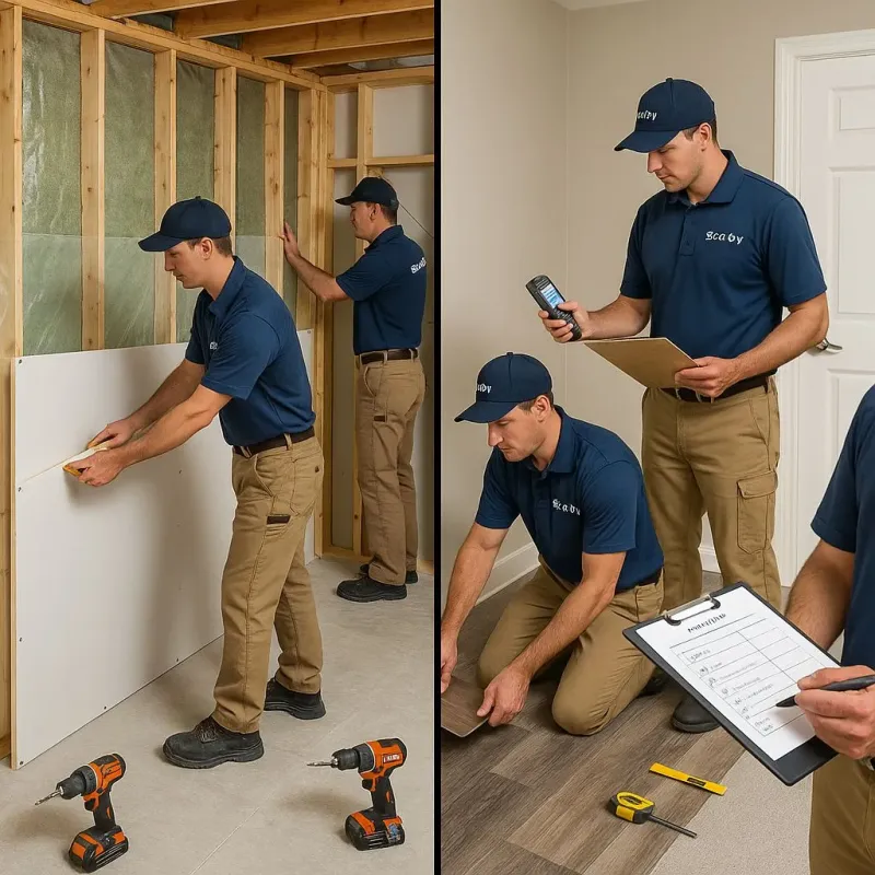 Repairs and Reconstruction process in Duchesne, UT